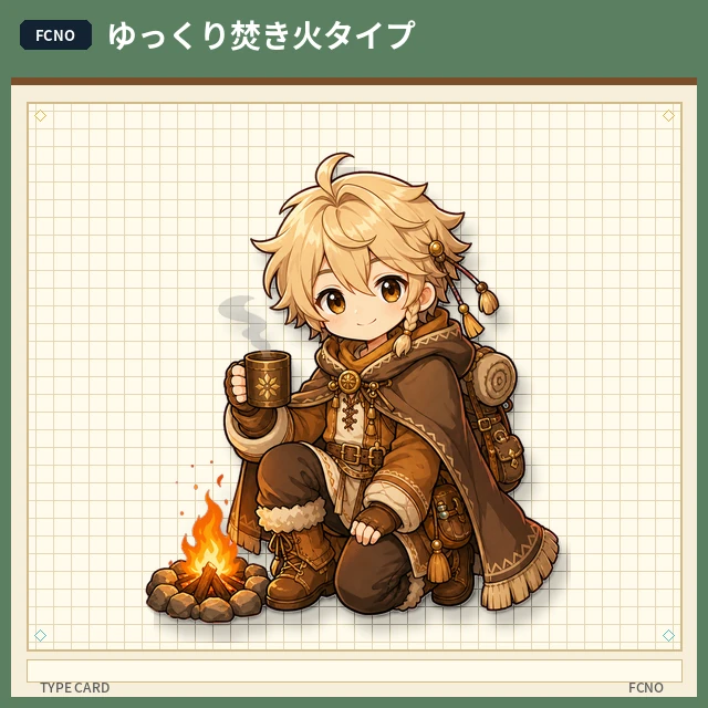 ゆっくり焚き火タイプ
