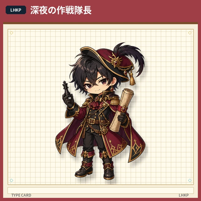 深夜の作戦隊長