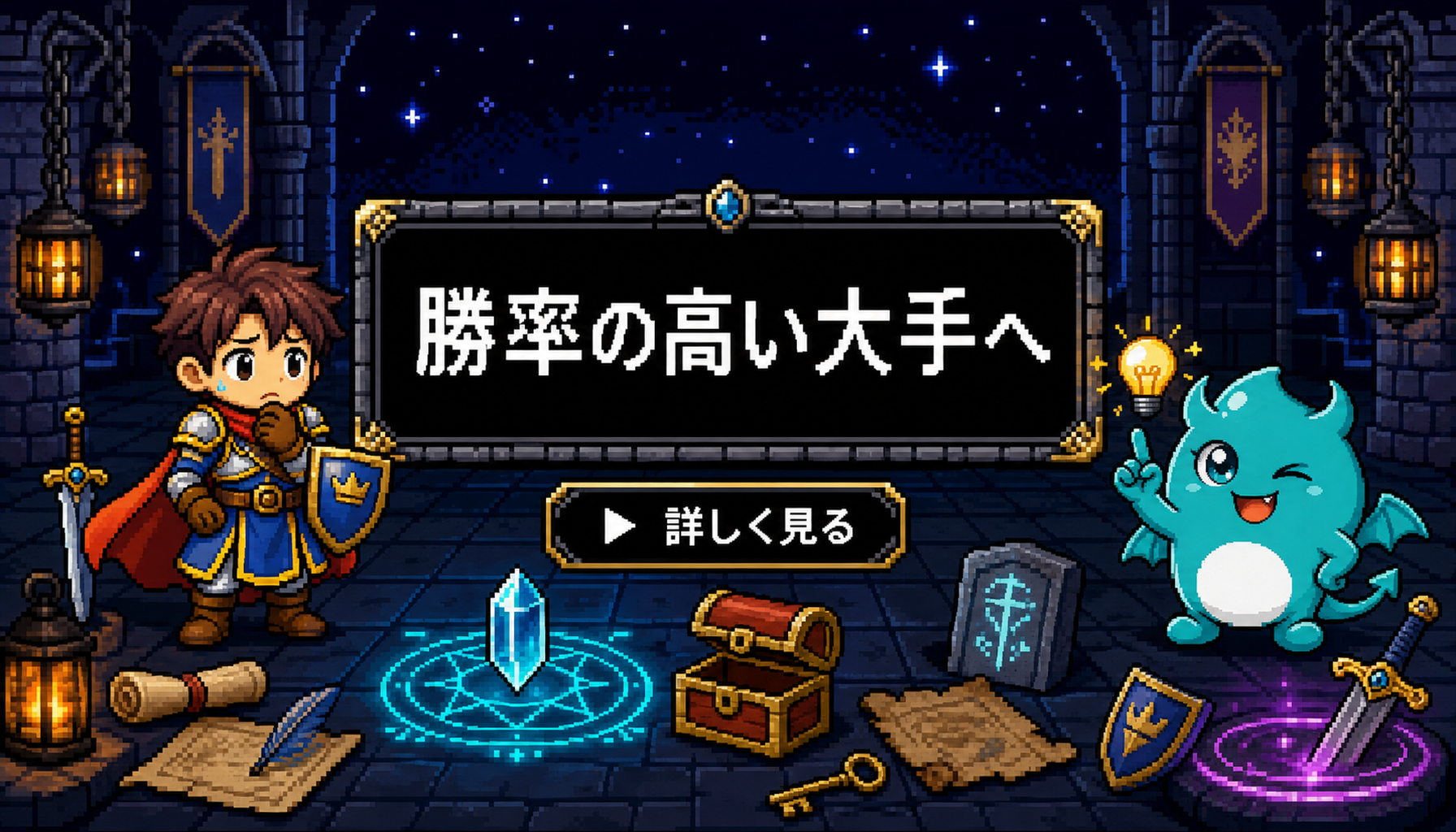 勝率の高い大手へ