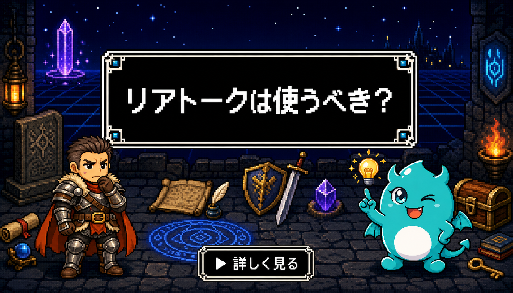 リアトーク 結論