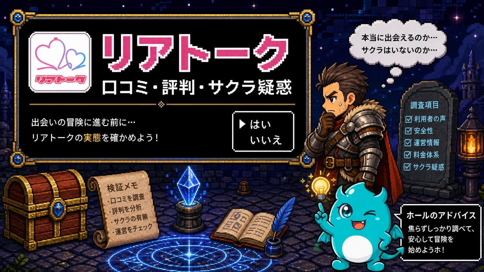 リアトークの口コミ評判｜サクラ疑惑・会えない声・料金を検証