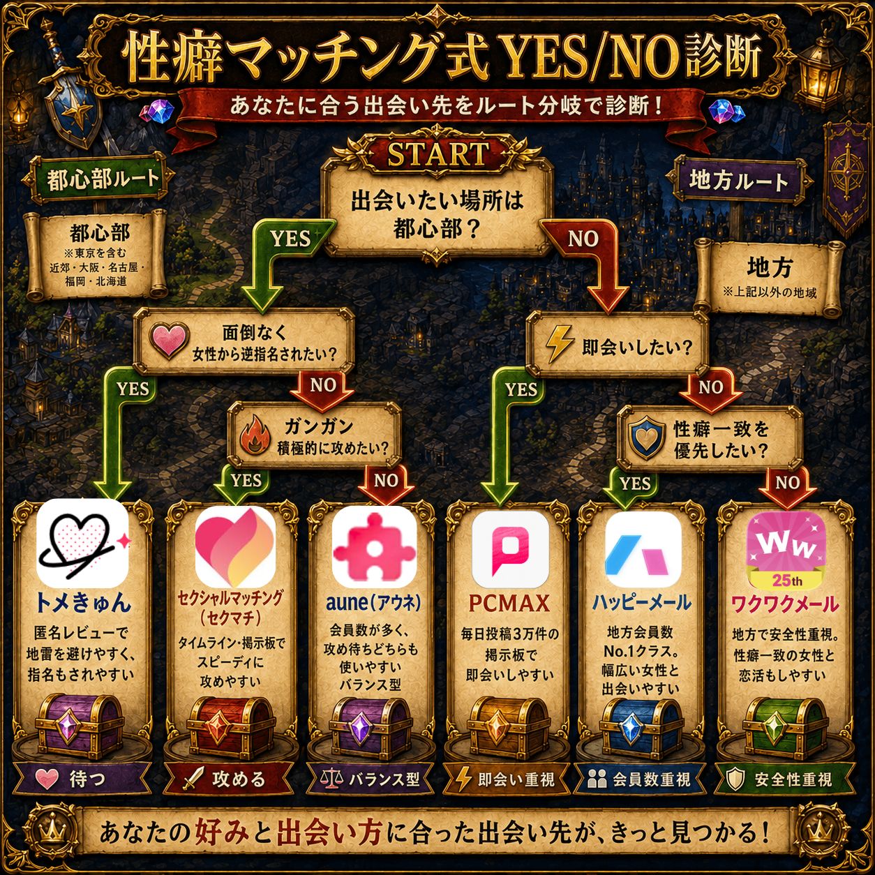性癖マッチング診断