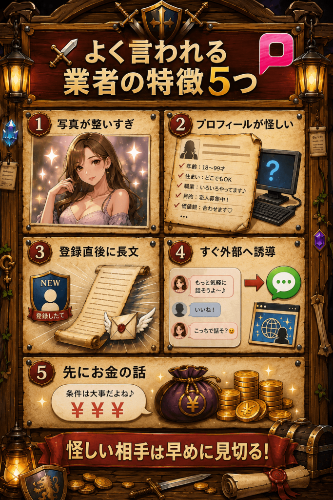 業者の特徴5つ