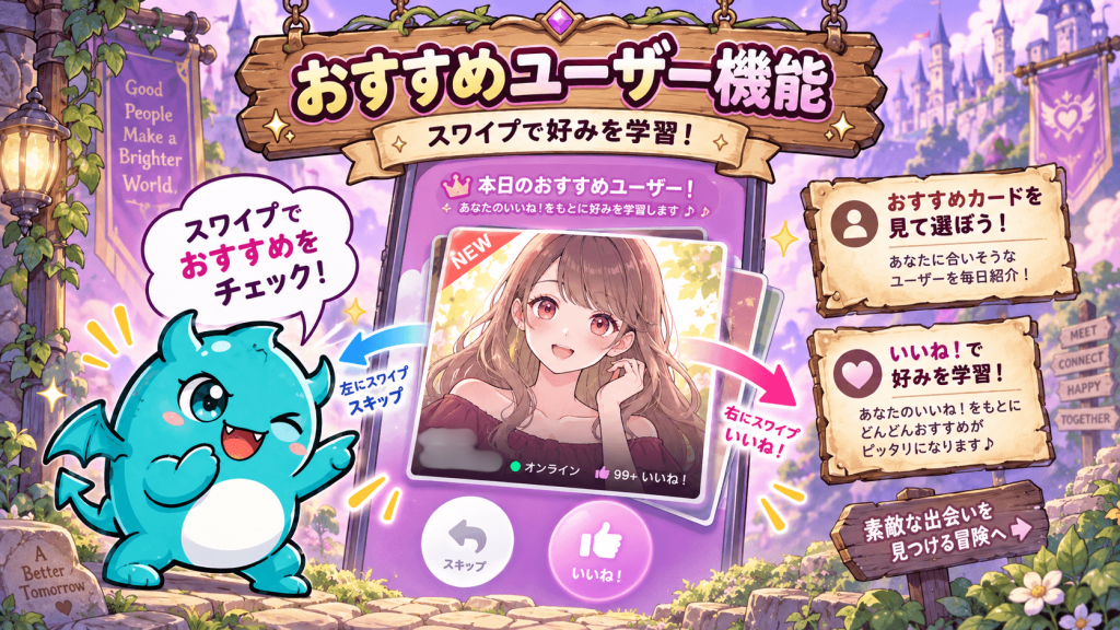mymatchレコメンド機能