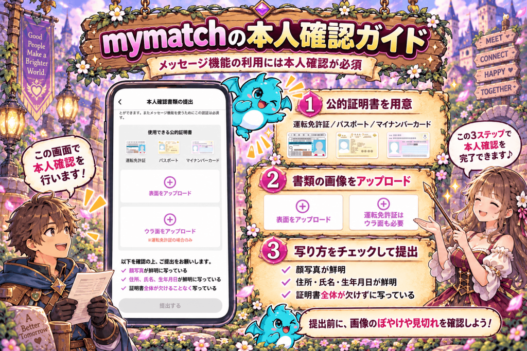 mymatch本人確認