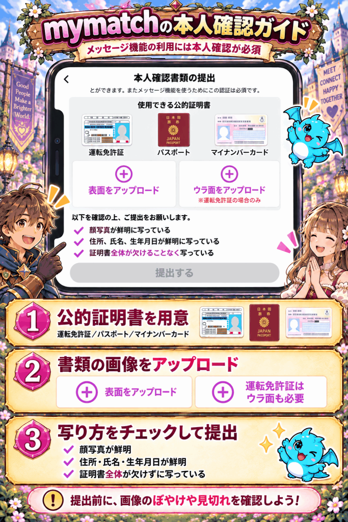 mymatch本人確認
