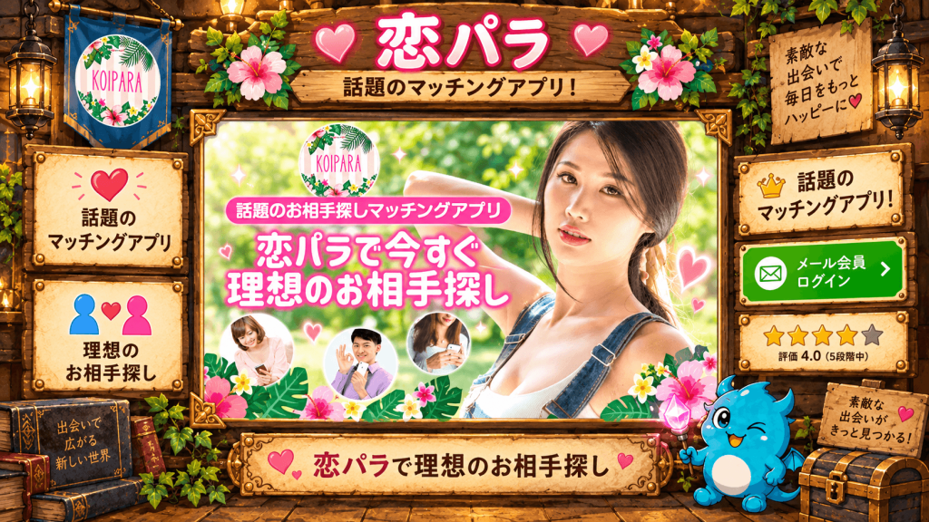 恋パラ公式画面